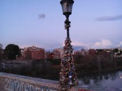 Lucchetti a Ponte Milvio